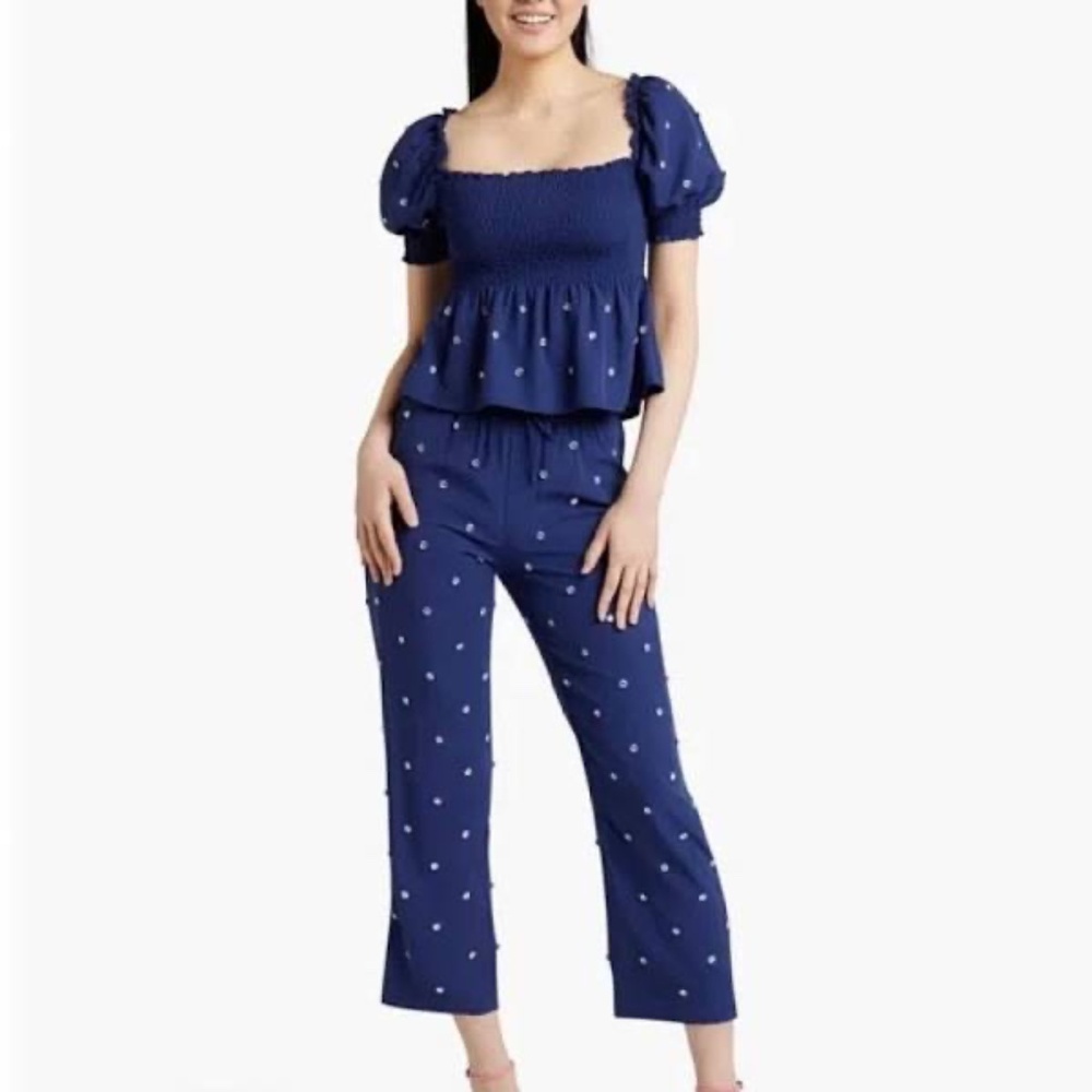 Hill House Home Jewel Jammie Set - Navy - Large